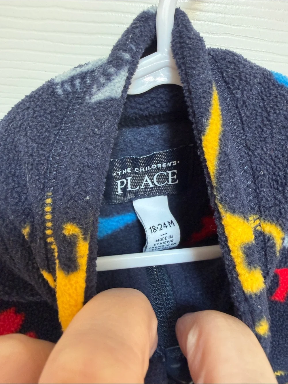 The Children’s Place Pullover Fleece Dino 18-24M